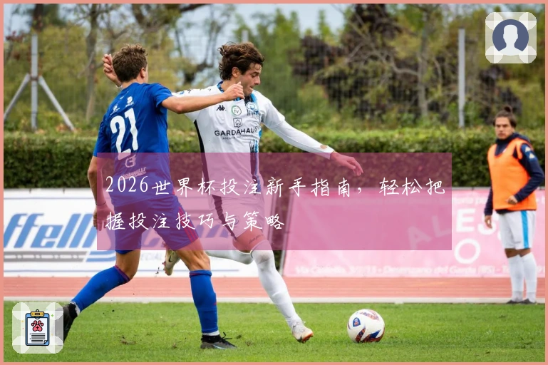 2026世界杯投注新手指南，轻松把握投注技巧与策略